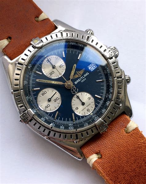 breitling chronograph blau|vintage breitling chronograph watches.